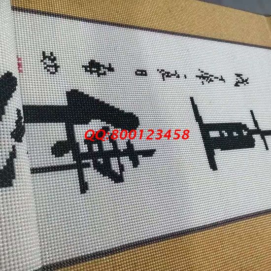 8月25日，想接正規(guī)廠家的手工活，珠繡可以帶回家做的手工活很適合大家居家掙錢，圖為勵(lì)志珠珠繡成品細(xì)節(jié)實(shí)拍