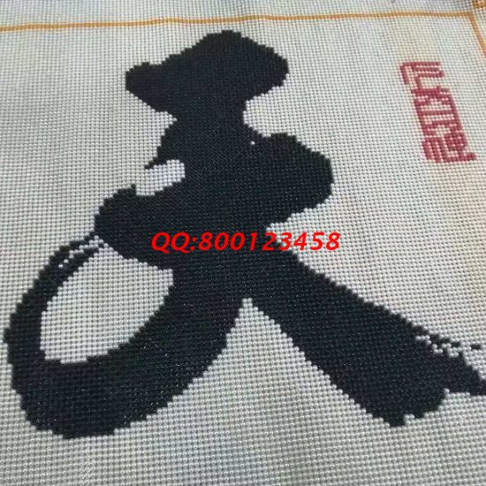 9月3日，做好珠繡外發(fā)手工活，在家做手工活掙錢，加工人員要做到這幾點(diǎn)。圖為勵(lì)志珠珠繡成品細(xì)節(jié)實(shí)拍