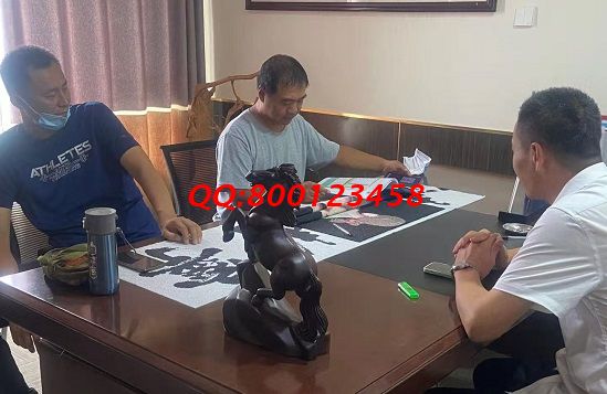 9月4日，手工技能簡(jiǎn)單，手工之家的可以寄到家做的手工活，好學(xué)好做、能掙錢，圖為手工之家接待考察合作加工客戶剪影(圖1)