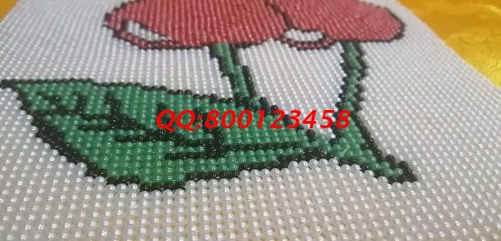 9月21日，正規(guī)手工活外發(fā)加工項目，適合在家做的手工活，就到手工之家來，圖為勵志珠珠繡成品細節(jié)實拍