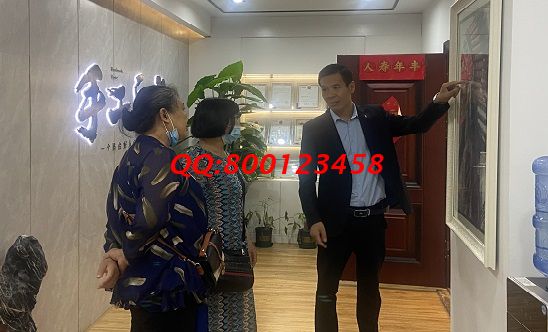 9月24日，在家做什么手工活放心，這個手工活外發(fā)加工企業(yè)的珠繡手工是個好選擇，圖為手工之家接待考察合作加工客戶剪影