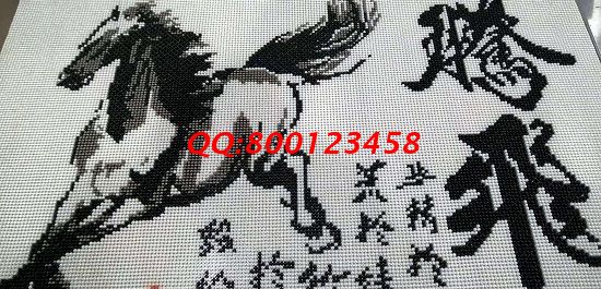 10月21日，可以寄到家做的手工活，帶回家做的手工活，大家在家掙錢都選這里，圖為勵(lì)志珠珠繡成品細(xì)節(jié)實(shí)拍