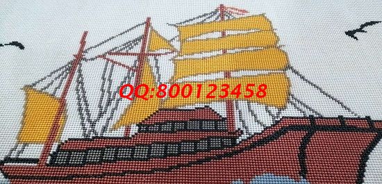 11月25日，想做手工之家的珠繡手工活代理加工項(xiàng)目，這個(gè)可以在家做的手工活很滿意，每次會(huì)領(lǐng)多少加工材料？圖為勵(lì)志珠珠繡成品細(xì)節(jié)實(shí)拍