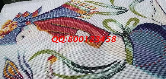 10月26日，想接正規(guī)廠家的手工活，拿回家做的手工活，就選不斷創(chuàng)新的手工之家，圖為勵(lì)志珠珠繡成品細(xì)節(jié)實(shí)拍