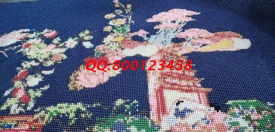 10月28日，可以寄到家做的手工活，在家做手工活掙錢，正規(guī)廠家的外發(fā)手工活只有這些要求，圖為勵志珠珠繡成品細(xì)節(jié)實拍