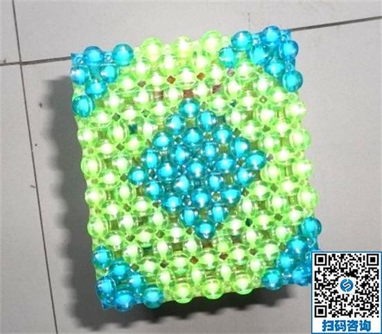 立體串珠手工活--串珠肥皂盒，既能居家裝飾又能在家做在家賺錢