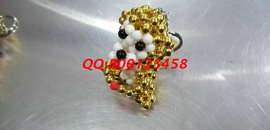 11月25日，流程完善，做手工活掙錢，選擇珠繡手工活外發(fā)加工項目就對了，圖為勵志珠珠繡串珠成品實拍(圖3)