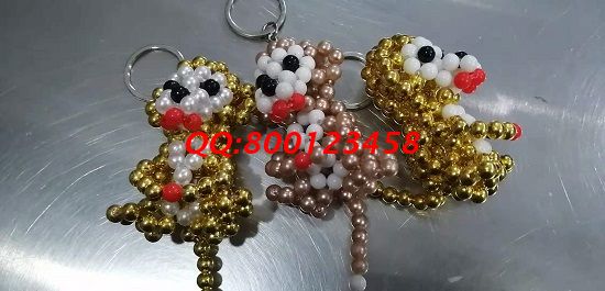 11月25日，流程完善，做手工活掙錢，選擇珠繡手工活外發(fā)加工項目就對了，圖為勵志珠珠繡串珠成品實拍(圖4)