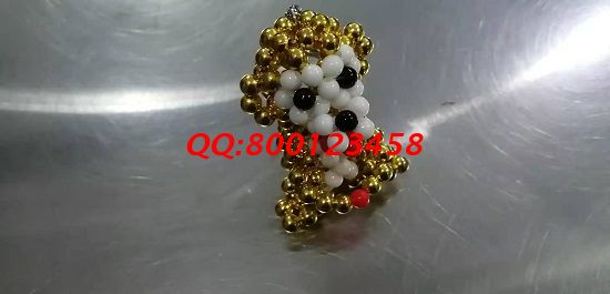 11月25日，流程完善，做手工活掙錢，選擇珠繡手工活外發(fā)加工項目就對了，圖為勵志珠珠繡串珠成品實拍(圖2)