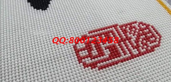 12月3日，可以寄到家做的手工活，手工之家的珠繡串珠手工活外發(fā)加工項目是居家做手工活掙錢的好選擇，圖為勵志珠珠繡成品細節(jié)實拍(圖4)