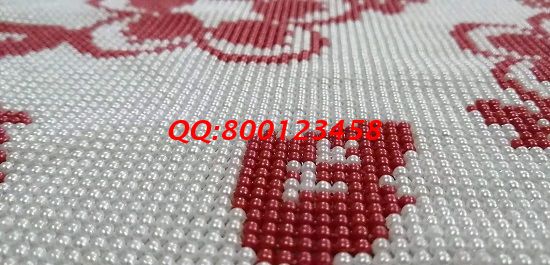 11月16日，可以帶回家做的手工活，在家做手工活掙錢，珠繡串珠手工活很重視服務(wù)和培訓(xùn)，圖為勵志珠珠繡成品細節(jié)實拍(圖3)