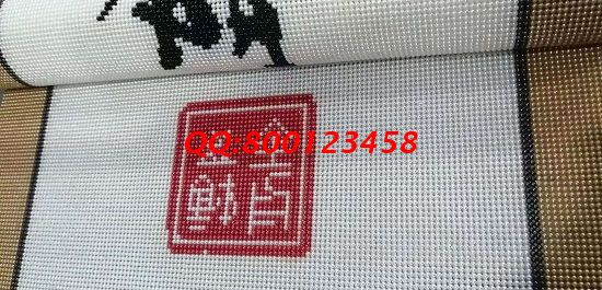 12月17日，冬天在家做手工活加工，可以帶回家做的手工活選手工之家的珠繡串珠手工活外發(fā)加工項目，圖為勵志珠珠繡成品細(xì)節(jié)實(shí)拍(圖3)