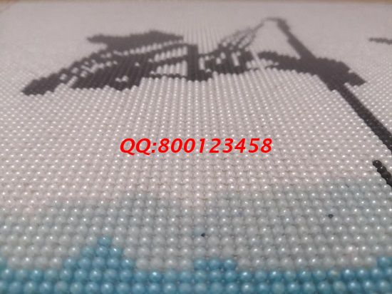 12月27日，拿回家做的手工活，找正規(guī)廠家的手工活就業(yè)創(chuàng)業(yè)好項目，手工之家的珠繡串珠手工活外發(fā)加工項目不錯，圖為勵志珠珠繡成品細節(jié)實拍(圖3)