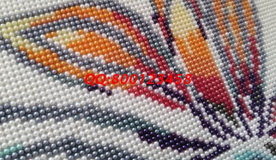 1月9日，正規(guī)可靠，可以寄到家做的手工活，帶回家做的手工活，選手工之家的珠繡串珠手工活外發(fā)加工項目，圖為勵志珠珠繡成品細(xì)節(jié)實拍