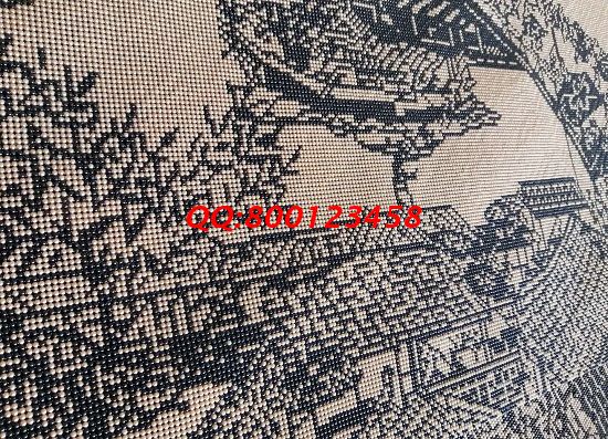 1月25日，手工活加工，正規(guī)外發(fā)手工活，拿回家做的手工活，來手工之家，圖為勵志珠珠繡成品細(xì)節(jié)實拍