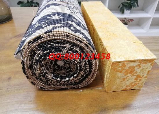 1月25日，手工活加工，正規(guī)外發(fā)手工活，拿回家做的手工活，來手工之家，圖為勵志珠珠繡成品細(xì)節(jié)實拍