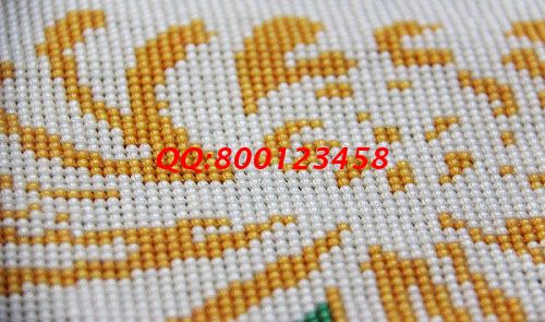 1月28日，正規(guī)手工活外發(fā)加工項目，可以寄到家做的手工活，做手工之家的珠繡串珠外發(fā)手工活，可信可靠，圖為勵志珠珠繡成品細(xì)節(jié)實拍