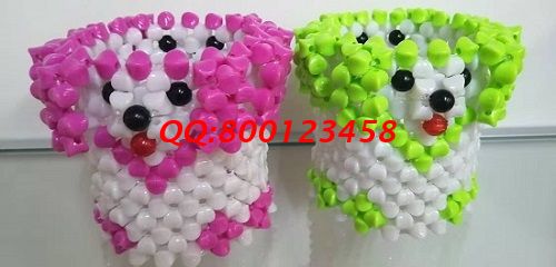 2月8日，手工活兼職，手工活接單，可以寄到家做的手工活選手工之家的珠繡串珠手工，圖為勵(lì)志珠珠繡串珠產(chǎn)品實(shí)拍