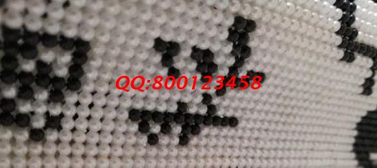 2月11日，正規(guī)外發(fā)手工活，可以在家做的手工活兼職，手工之家的珠繡串珠長期穩(wěn)定，圖為勵(lì)志珠珠繡成品細(xì)節(jié)實(shí)拍