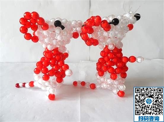 純手工制作，手工之家漂亮的串珠小動(dòng)物，你喜歡嗎？(圖1)