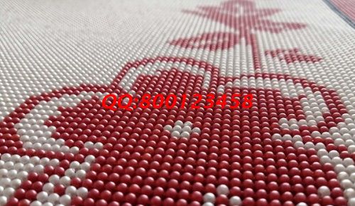 2月21日，手工活靠譜，正規(guī)手工活兼職在哪里找，非遺傳統(tǒng)手工珠繡串珠外發(fā)手工活是個(gè)好選擇，圖為勵(lì)志珠珠繡成品細(xì)節(jié)實(shí)拍