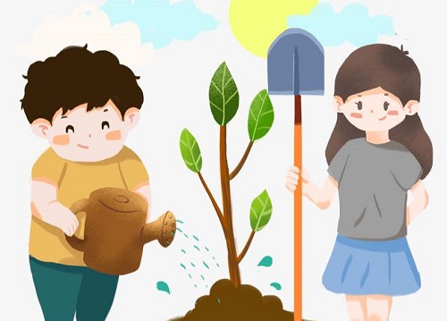 用心去種，才能成就一棵能擋雨納涼的大樹 --- --- 手工之家植樹節(jié)有感