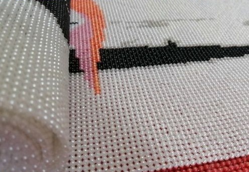 3月25日，可以寄到家做的手工活，在家做手工活掙錢，手工之家的誠信不變，圖為勵志珠珠繡成品細(xì)節(jié)實拍