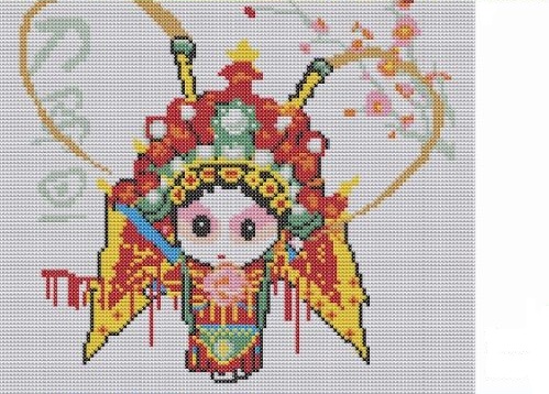 3月31日，手工工藝品DIY深受年輕人的喜歡，可以寄到家做的手工活，為什么很多人要開(kāi)手工工作室，圖為勵(lì)志珠平面珠繡定制手工產(chǎn)品及圖紙剪影