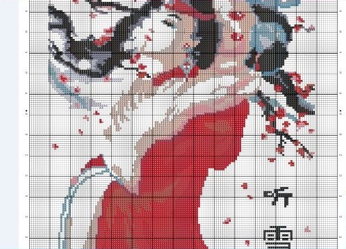 3月31日，手工工藝品DIY深受年輕人的喜歡，可以寄到家做的手工活，為什么很多人要開(kāi)手工工作室，圖為勵(lì)志珠平面珠繡定制手工產(chǎn)品及圖紙剪影