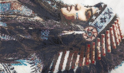 5月8日，拿回家做的手工活大批，正規(guī)純手工活外發(fā)，在手工之家，可以自己做，也可以開手工工作室，圖為勵志珠珠繡串珠手工產(chǎn)品剪影