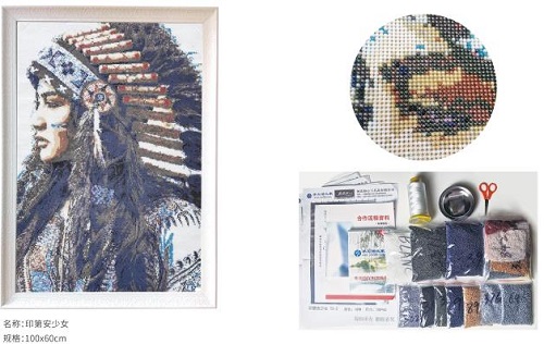 在農(nóng)村適合開手工工作室做勵(lì)志珠珠繡外發(fā)手工活嗎？(圖1)