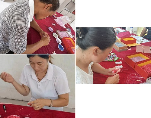 承接珠繡手工活加工項目，大財富從小處著手累積(圖1)