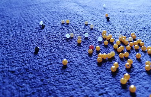 簡單好做、干凈環(huán)保的珠繡加工手工活，男女老少都可以長期做(圖1)