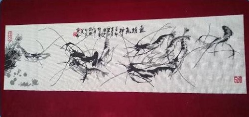 8月24日，正規(guī)手工活大批量外發(fā)加工，手工串珠兼職，付出和誠信成就事業(yè)發(fā)展，手工之家與加工人員一體向前，圖為勵志珠珠繡串珠手工產(chǎn)品剪影