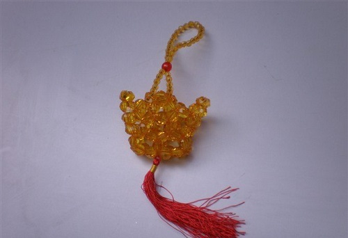 3月27日，純手工加工項目，拿回家做的手工，在手工之家,哪種合作者的收入比較好，圖為勵志珠珠繡串珠手工產(chǎn)品剪影