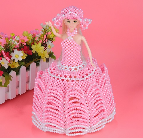 4月5日，手工加工回收項目，居家靈活就業(yè)好副業(yè)，在手工之家的好好做是怎么做？圖為勵志珠珠繡串珠手工產(chǎn)品剪影