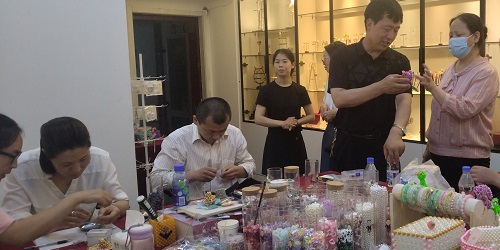 二次來(lái)訪，盡快合作落地 ------ 手工之家歡迎石家莊殘疾人協(xié)會(huì)相關(guān)人員一行