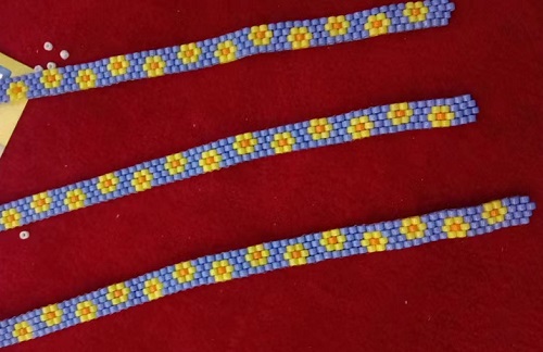 6月8日，手工兼職在家做，拿回家做的手工副業(yè)，開(kāi)手工加工廠，與手工之家合作，大家都是一家人，圖為串珠米珠繡手工產(chǎn)品剪影