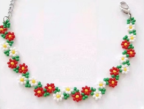 7月17日，兼職手工活可以帶回家做的，居家靈活就業(yè)好副業(yè)，開手工加工廠，在手工之家，選擇不同收入也不一樣，圖為串珠米珠繡純手工產(chǎn)品剪影