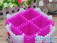 立體串珠手工活技能簡單，適合大家在家做，手工之家長期穩(wěn)定