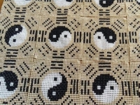 4月29日，正規(guī)純手工活外發(fā)，在手工之家手工就業(yè)創(chuàng)業(yè)，不用考慮太多，這里服務(wù)很好，圖為勵(lì)志珠珠繡定制手工產(chǎn)品（小規(guī)格）剪影