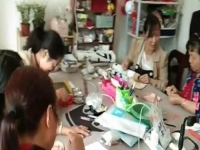 非遺珠繡手工活項(xiàng)目進(jìn)鄉(xiāng)村，農(nóng)村婦女農(nóng)閑變農(nóng)忙