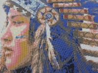 5月8日，拿回家做的手工活大批，正規(guī)純手工活外發(fā)，在手工之家，可以自己做，也可以開(kāi)手工工作室，圖為勵(lì)志珠珠繡串珠手工產(chǎn)品剪影