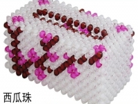 5月28日，手工活接單平臺(tái)，正規(guī)供料的手工活，珍惜珠繡外發(fā)手工活，珍惜合作，圖為珠繡串珠（紙抽盒）手工成品剪影