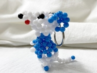 7月4日，手工外包發(fā)布平臺，在家做手工兼職，手工之家的珠繡串珠手工做得多就掙得多，圖為勵志珠珠繡串珠手工產(chǎn)品剪影