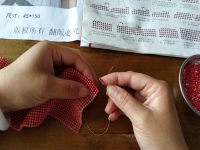 好學(xué)好做，帶回家做的手工活，珠繡串珠手工注重培訓(xùn)