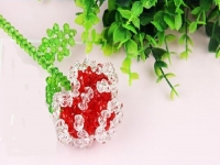 1月31日，正規(guī)可靠的手工項(xiàng)目，可以帶回家做的手工，手工之家都有什么品牌？圖為勵(lì)志珠珠繡串珠手工產(chǎn)品剪影