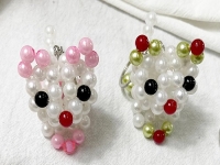 2月7日，可靠的串珠手工項(xiàng)目，靈活就業(yè)好手工，要做好手工之家的手工，應(yīng)該這樣做，圖為勵(lì)志珠珠繡串珠手工產(chǎn)品剪影