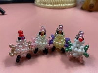 2月23日，正規(guī)廠家的手工項(xiàng)目，在家做手工靈活就業(yè)掙錢(qián)，在手工之家，關(guān)系到產(chǎn)品的都是大事，圖為勵(lì)志珠珠繡串珠手工產(chǎn)品剪影