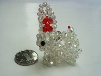 3月23日，居家靈活就業(yè)副業(yè)，在家做手工掙錢，付出可以有更好的收獲，在手工之家如何做到，圖為勵志珠珠繡串珠手工產(chǎn)品剪影